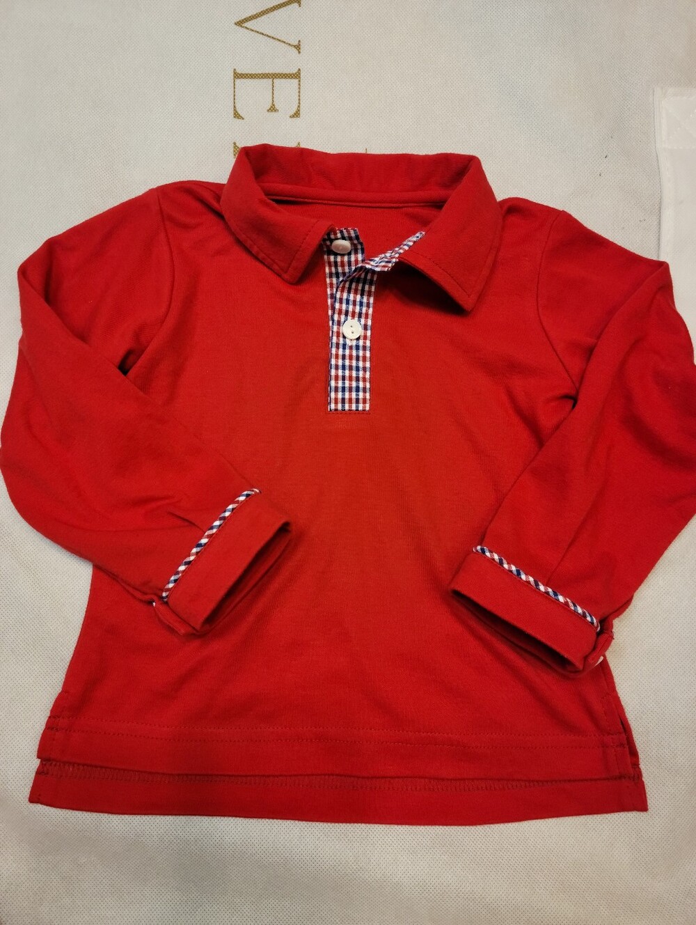 Lullaby Set Boys Red Shirt 24m